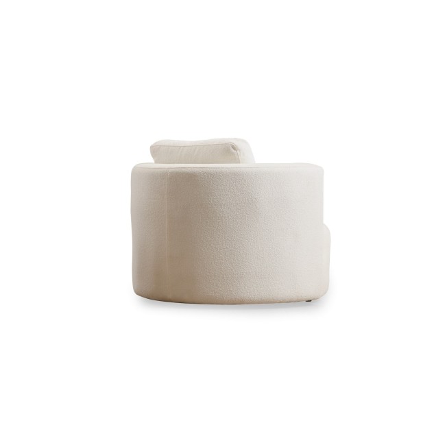 Butaca EMBLA 105x100 cm, Textil Crema