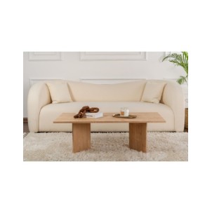 Mesa de Centro Rectangular SILKE, MDF Acabado Roble Zafiro 2