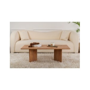 Mesa de Centro Rectangular SILKE, MDF Acabado Pino Atlántico 2