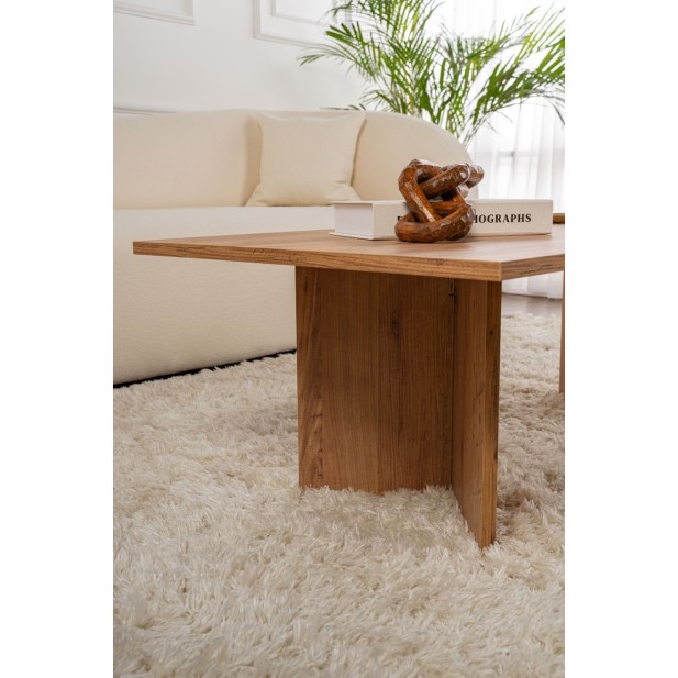 Mesa de Centro Rectangular SILKE, MDF...