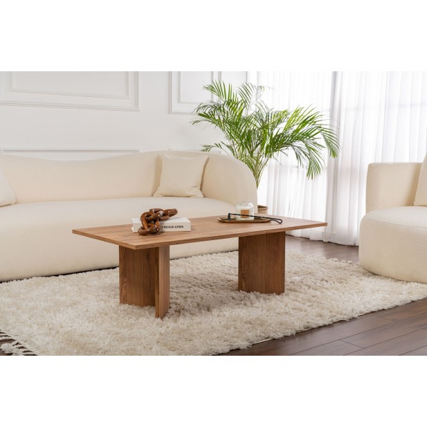 Mesa de Centro Rectangular SILKE, MDF...