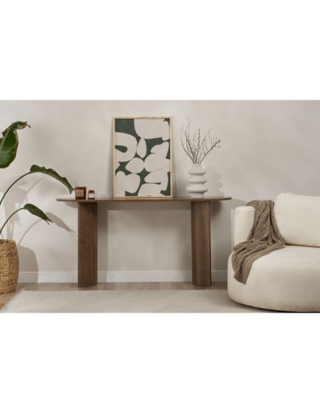 Consola LANA, MDF Acabado Nogal