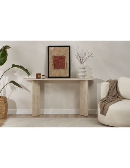 Consola LANA, MDF Acabado Mármol