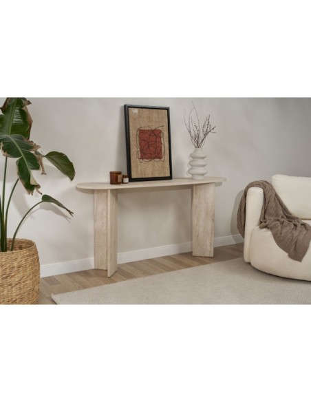 Consola LANA, MDF Acabado Mármol