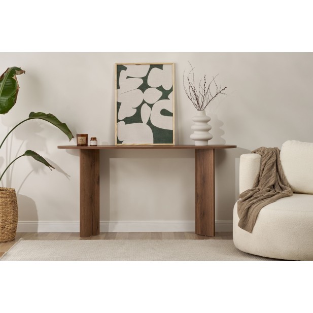 Consola LANA, MDF Acabado Nogal VNT
