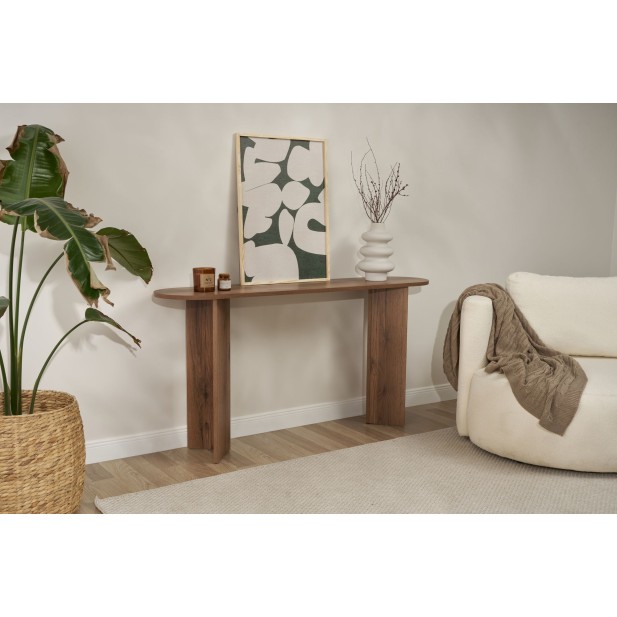 Consola LANA, MDF Acabado Nogal VNT