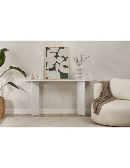 Consola LANA, MDF Acabado Blanco