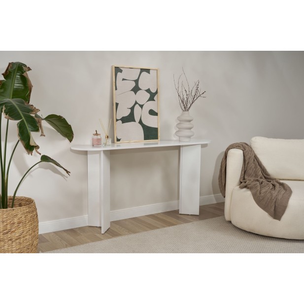 Consola LANA, MDF Acabado Blanco