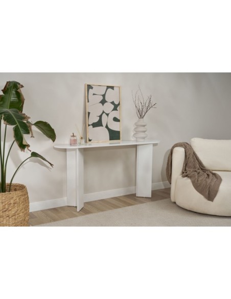 Consola LANA, MDF Acabado Blanco