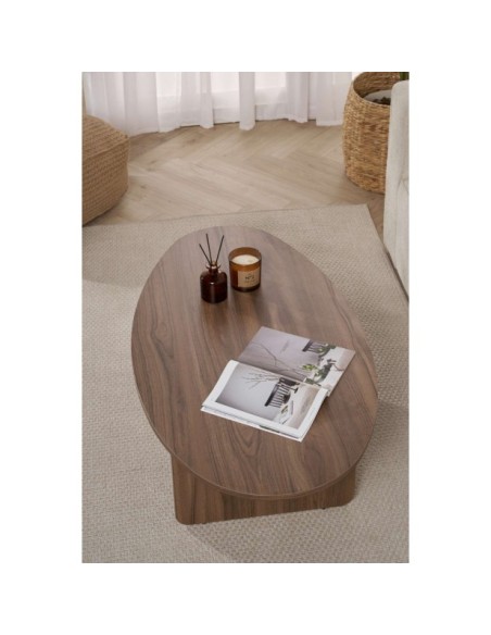 Mesa de Centro VESTA, MDF Acabado Nogal