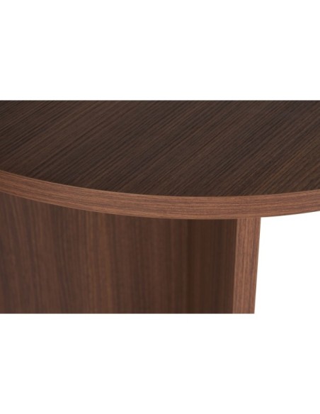 Mesa SILKE 180x89 cm de Comedor, MDF Acabado Nogal