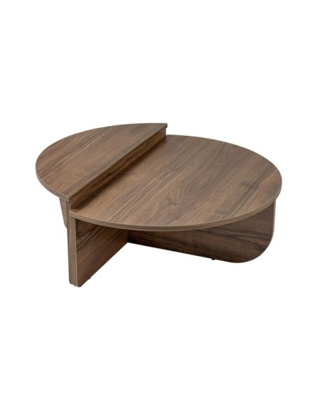 Mesa de Centro ORFEO, MDF Acabado Nogal
