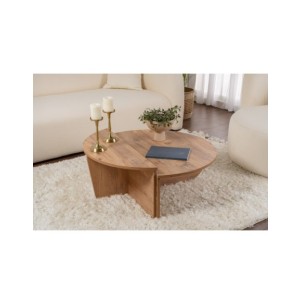 Mesa de Centro ORFEO, MDF Acabado Pino Atlántico 2