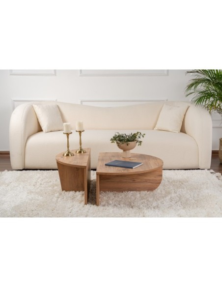 Mesa de Centro ORFEO, MDF Acabado Pino Atlántico