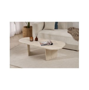 Mesa de Centro SISYPHUS, MDF Acabado Mármol 2