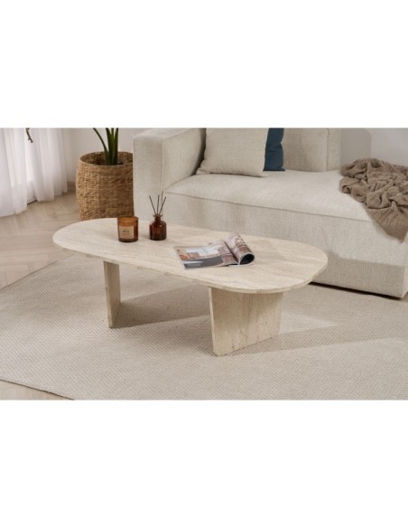 Mesa de Centro SISYPHUS, MDF Acabado Mármol