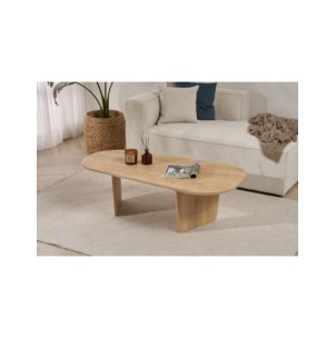 Mesa de Centro SISYPHUS, MDF Acabado Roble 2