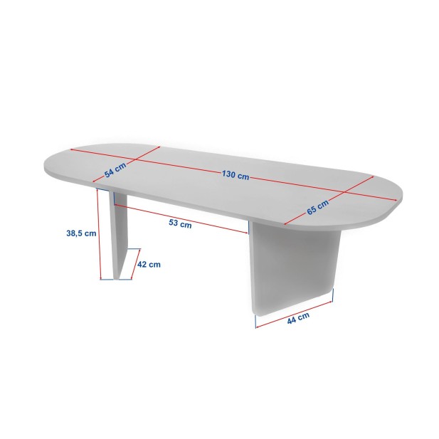 Mesa de Centro SISYPHUS, MDF Acabado...