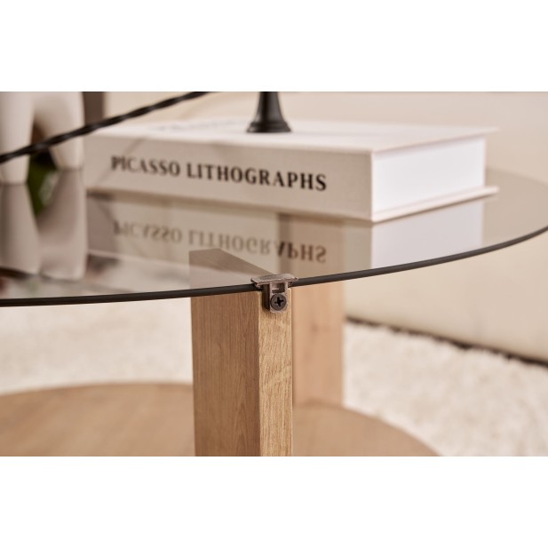 Mesa de Centro RITA, MDF Acabado...