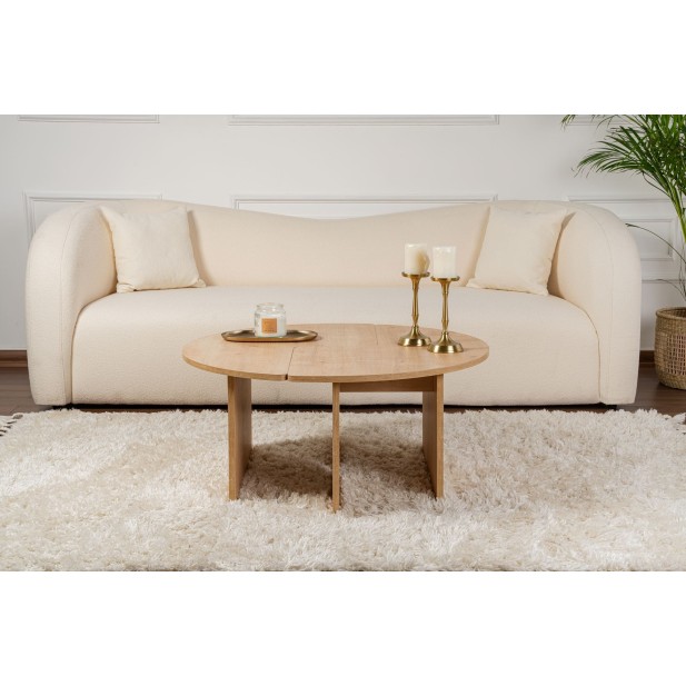 Mesa de Centro GÅDE Ø91 cm, MDF...