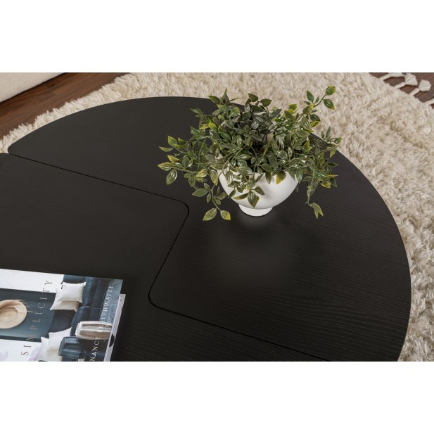 Mesa de Centro GÅDE Ø92 cm, MDF...