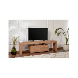 Mueble TV AURORA, MDF Acabado Pino Atlántico