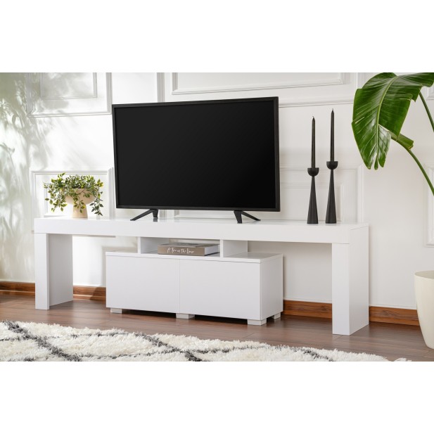 Mueble TV AURORA, MDF Acabado Blanco...