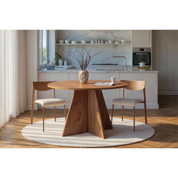 Mesa KALI Ø120 cm de Comedor, MDF...