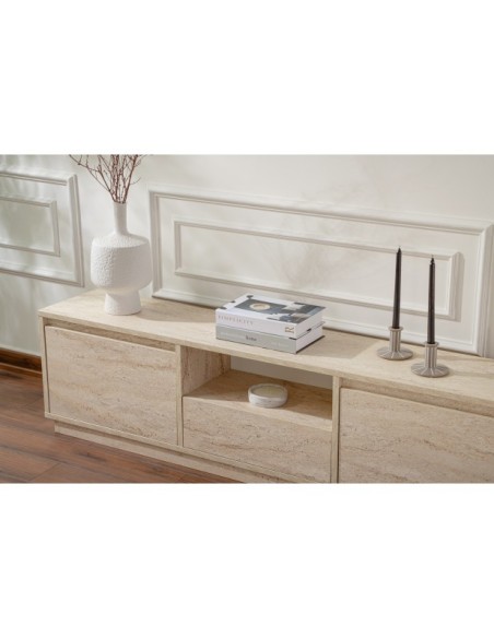 Mueble TV AVANT, MDF Acabado Mármol