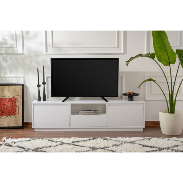 Mueble TV AVANT, MDF Acabado Blanco...