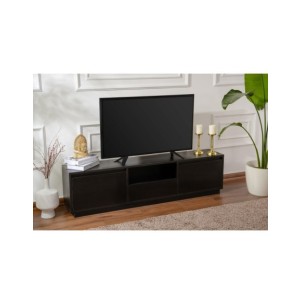 Mueble TV AVANT, MDF Acabado Madera Negra