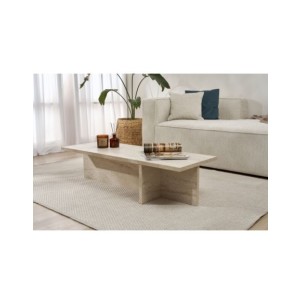 Mesa de Centro GLAZE, MDF Acabado Mármol 2