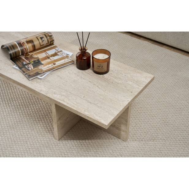 Mesa de Centro GLAZE, MDF Acabado Mármol