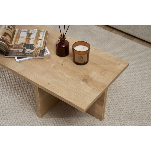 Mesa de Centro GLAZE, MDF Acabado...