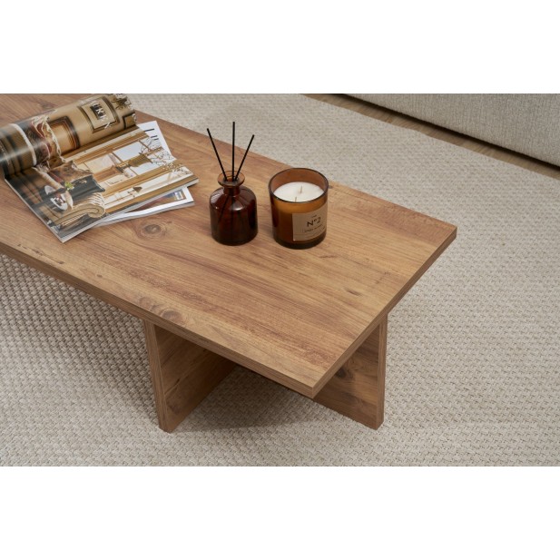 Mesa de Centro GLAZE, MDF Acabado...