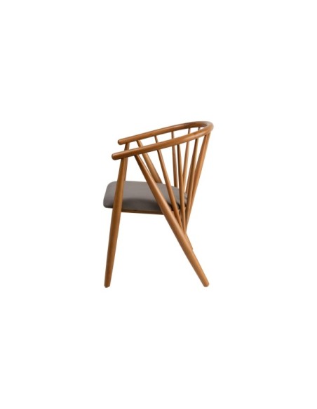 Silla con Brazos TIDLØS, Madera Natural
