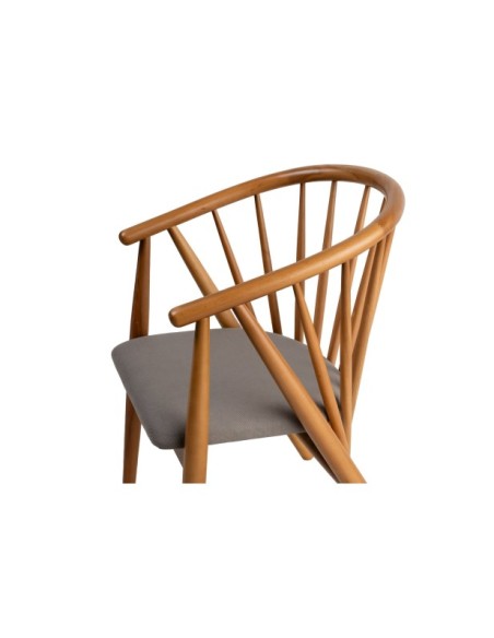 Silla con Brazos TIDLØS, Madera Natural