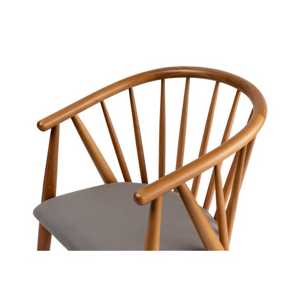 Silla con Brazos TIDLØS, Madera Natural
