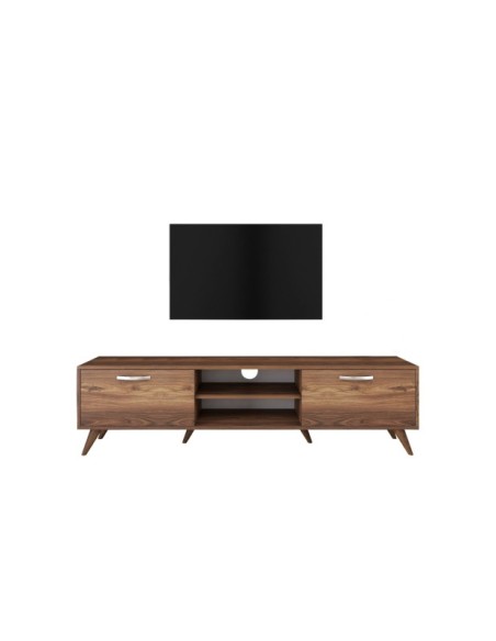 Mueble TV SYBIL, MDF Acabado Nogal