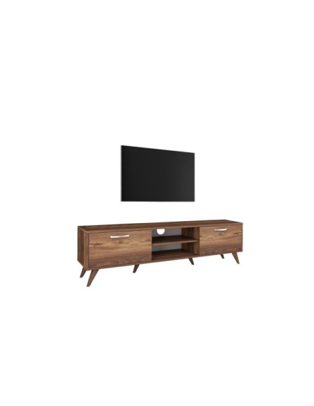 Mueble TV SYBIL, MDF Acabado Nogal