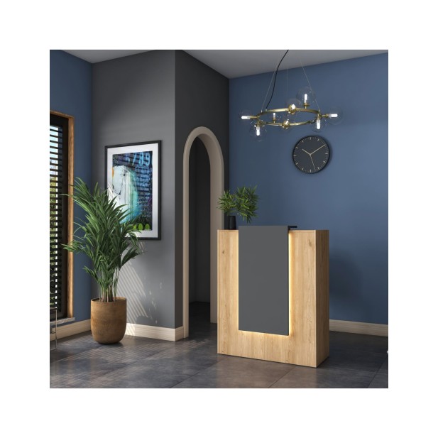 Mesa de Recepción JUNO, MDF Acabado...