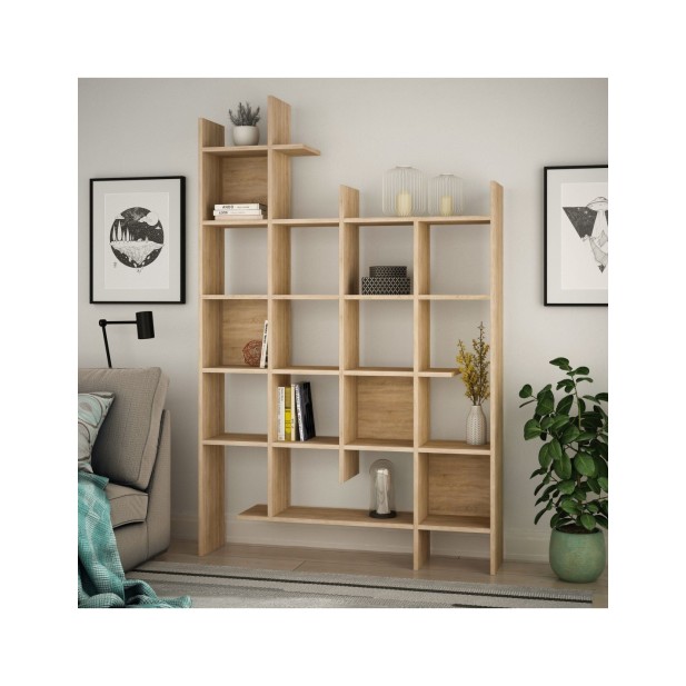 Estantería GITTER 188x122 cm, MDF...