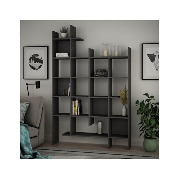 Estantería GITTER 188x122 cm, MDF...