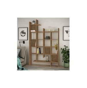 Estantería GITTER 188x122 cm, MDF Acabado Hitit