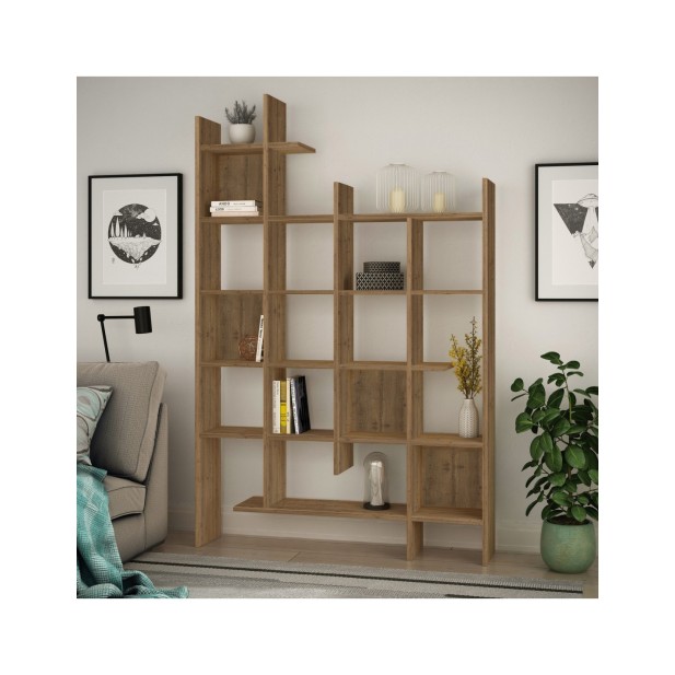 Estantería GITTER 188x122 cm, MDF...