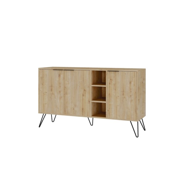 Aparador RITA, MDF Acabado Roble