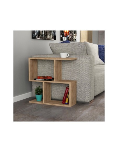 Estantería KILLA 60x60 cm, MDF Acabado Roble