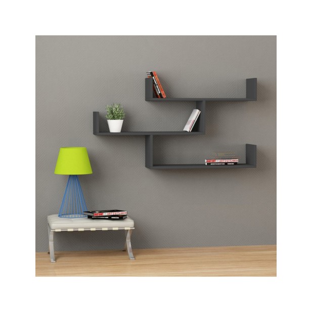Estantería de Pared MONK 120x67 cm,...
