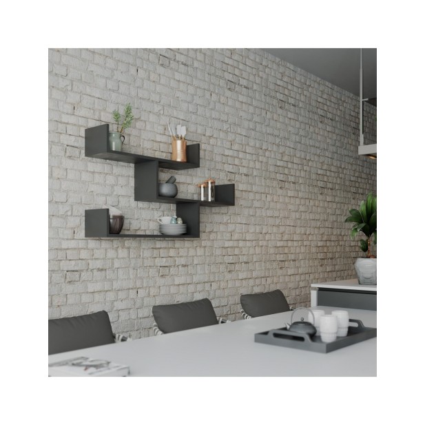 Estantería de Pared MONK 120x67 cm,...