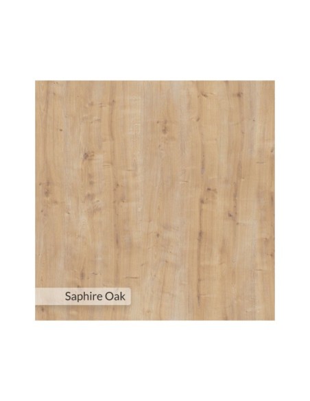 Estantería MOTIF 150x150 cm, MDF Acabado Zafiro / Roble